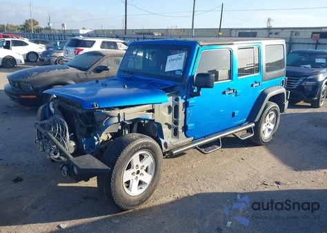2015 Jeep Wrangler Unlimited Sport from USA, damaged, VIN 1C4BJWDG3FL743789